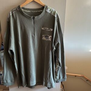 NFL Bears Olive Green Long Sleeve with Camouflage